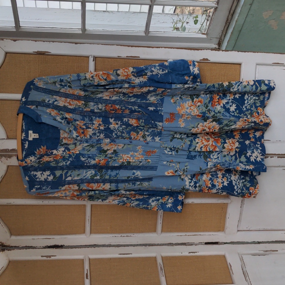 Anthropologie TINY cotton tunic dress